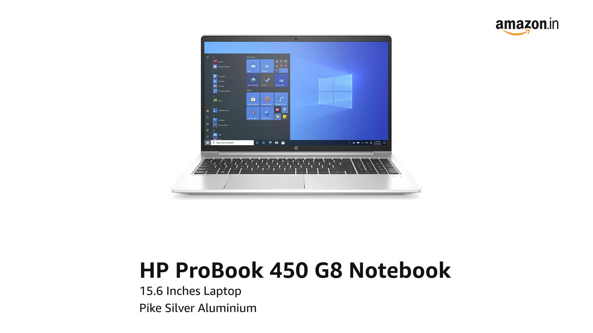 HP ProBook 450 G8, 11th Gen Intel Core i5 15.6 inches HD Notebook